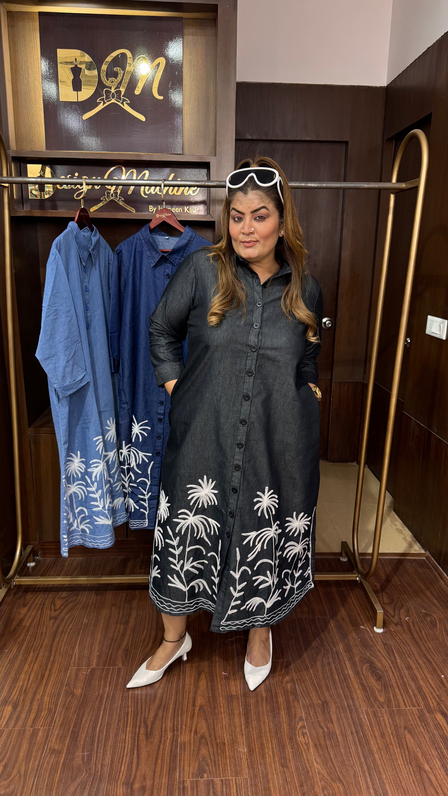Velora Denim Dress