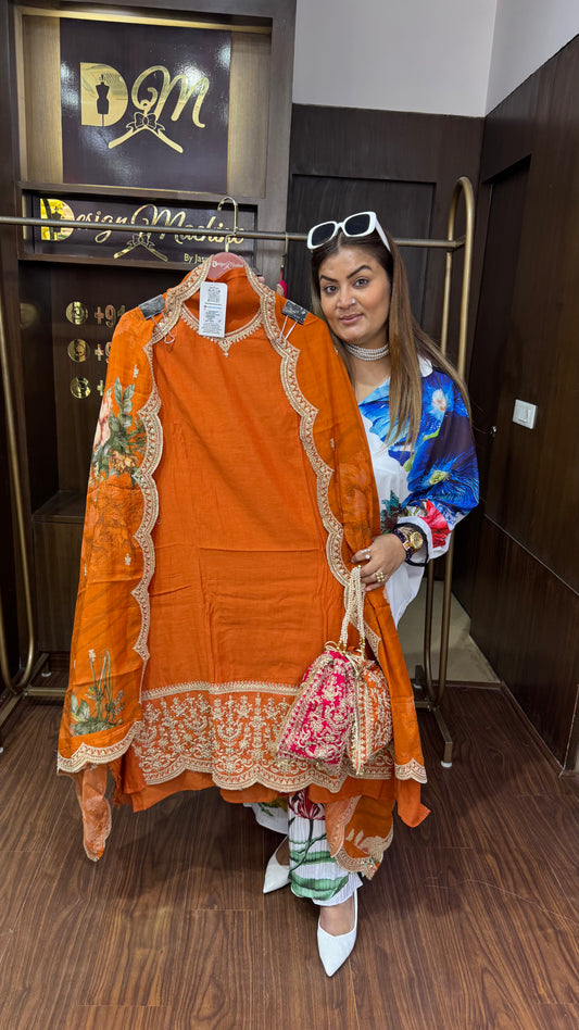 Vanyra (Malmal Cotton Unstitch Suit)