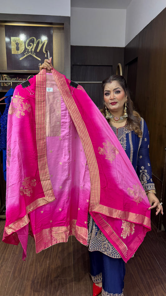 Ashiya (Banarasi Fabric Unstitch Suit)