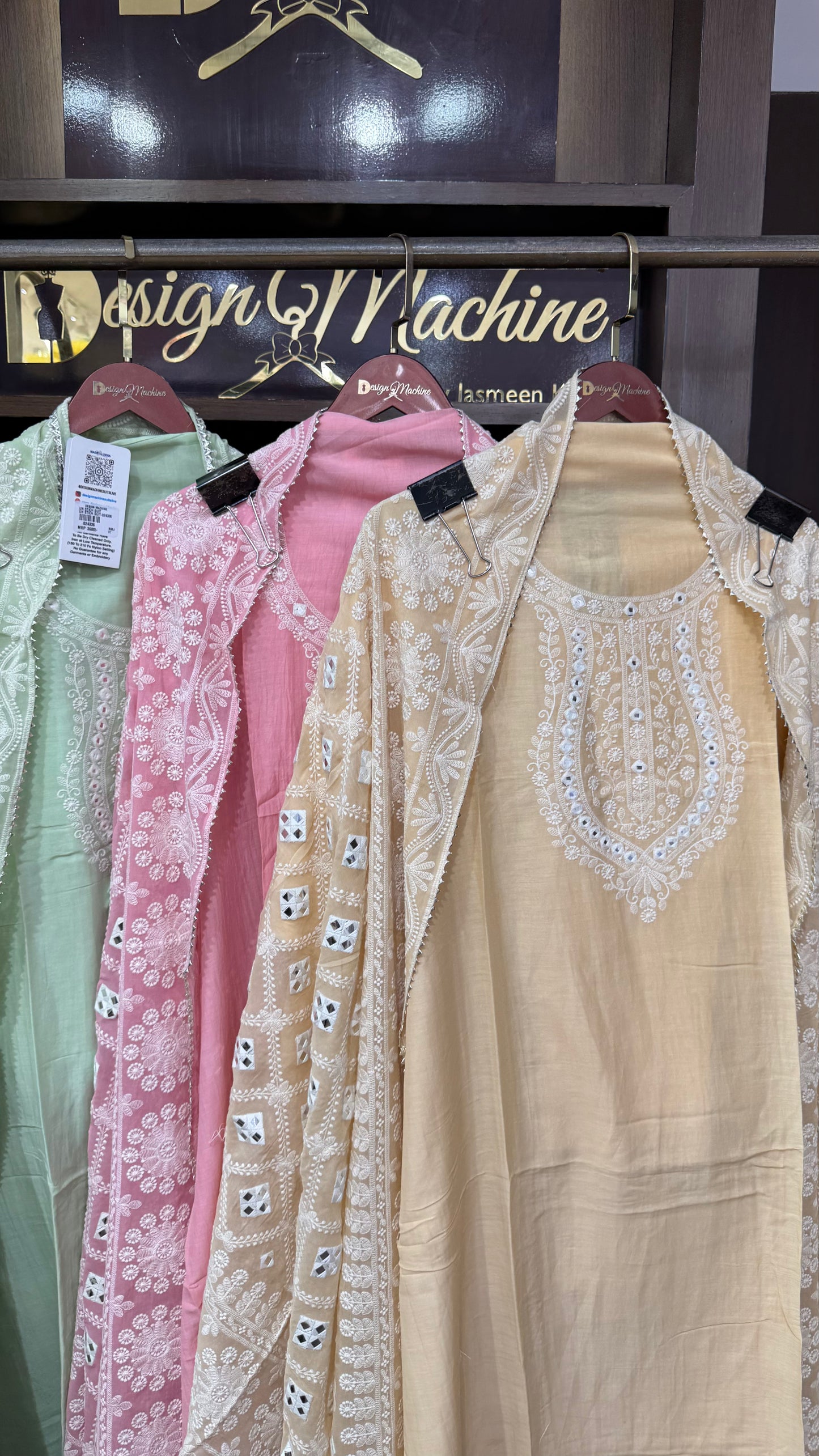 Zyvella (Malmal Chanderi Unstitch Suit)