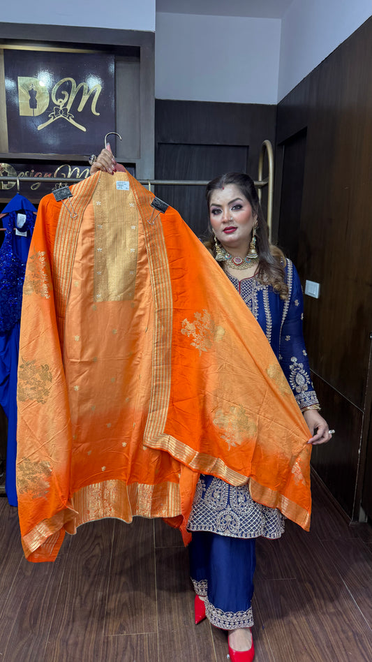 Ashiya (Banarasi Fabric Unstitch Suit)