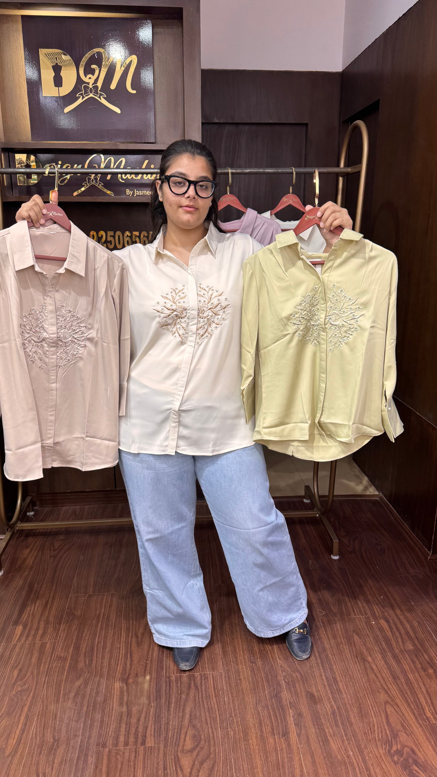 Ravina Pure Crepe Shirt