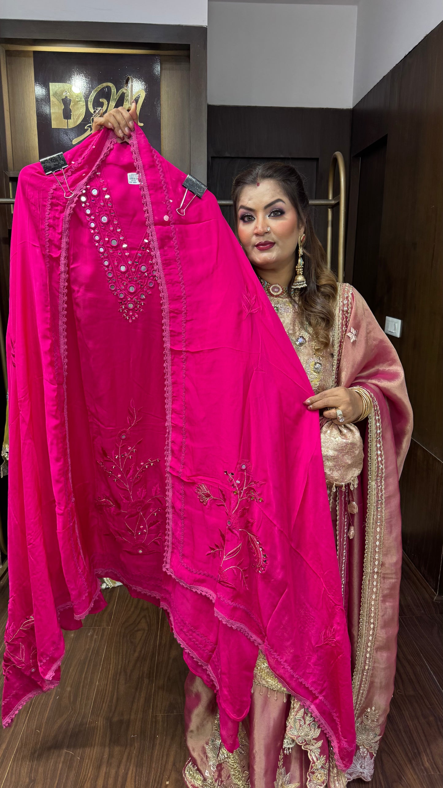Ritina (Silk Fabric Unstitch Suit)