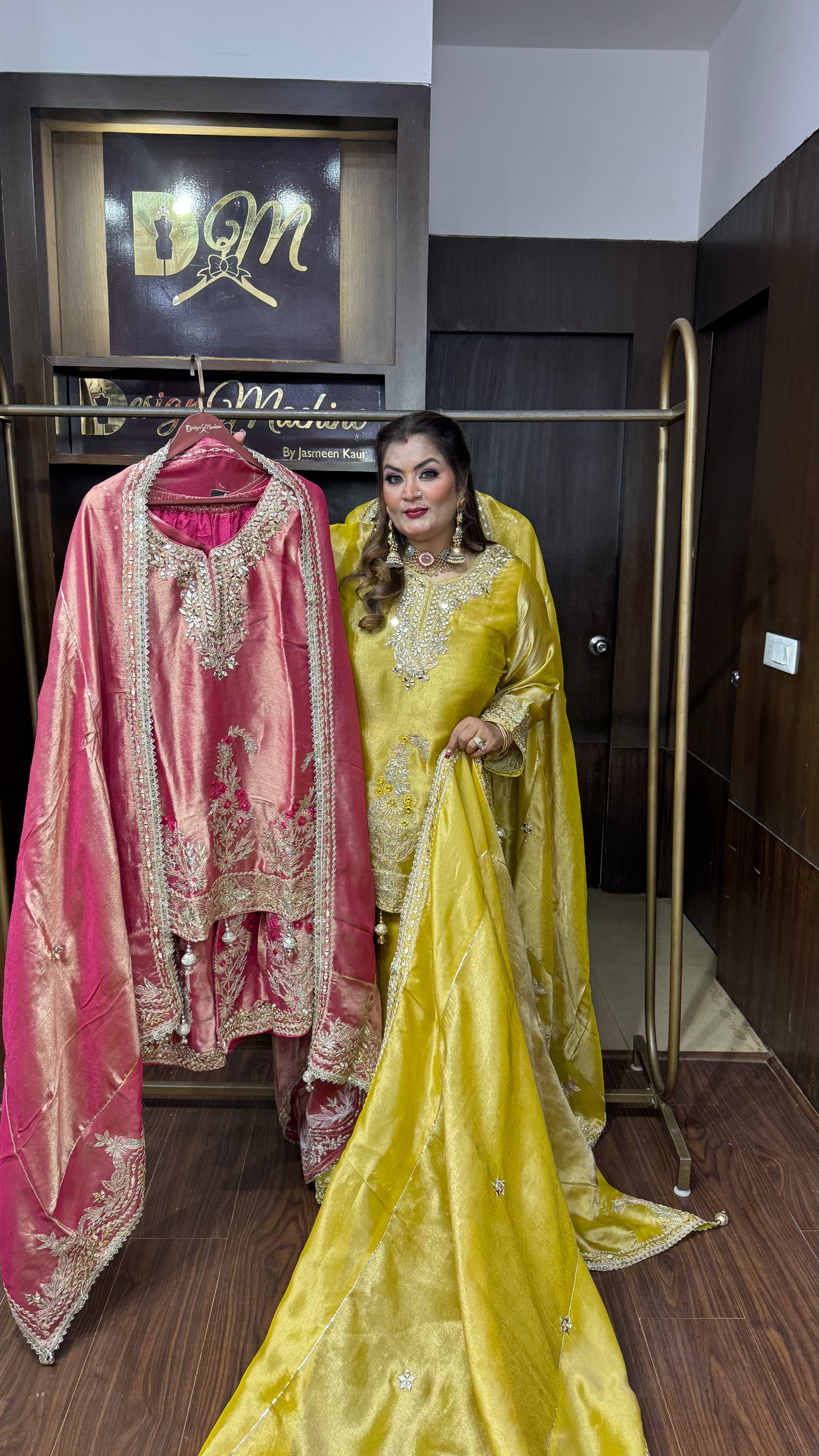 Aahana (Ziraff Tissue Sharara Suit)