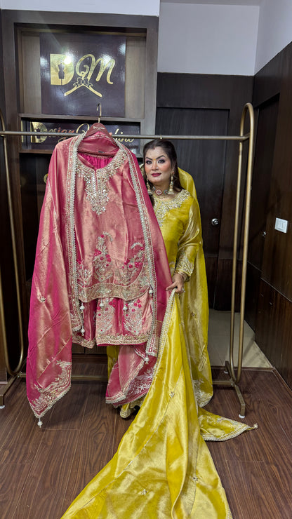 Aahana (Ziraff Tissue Sharara Suit)