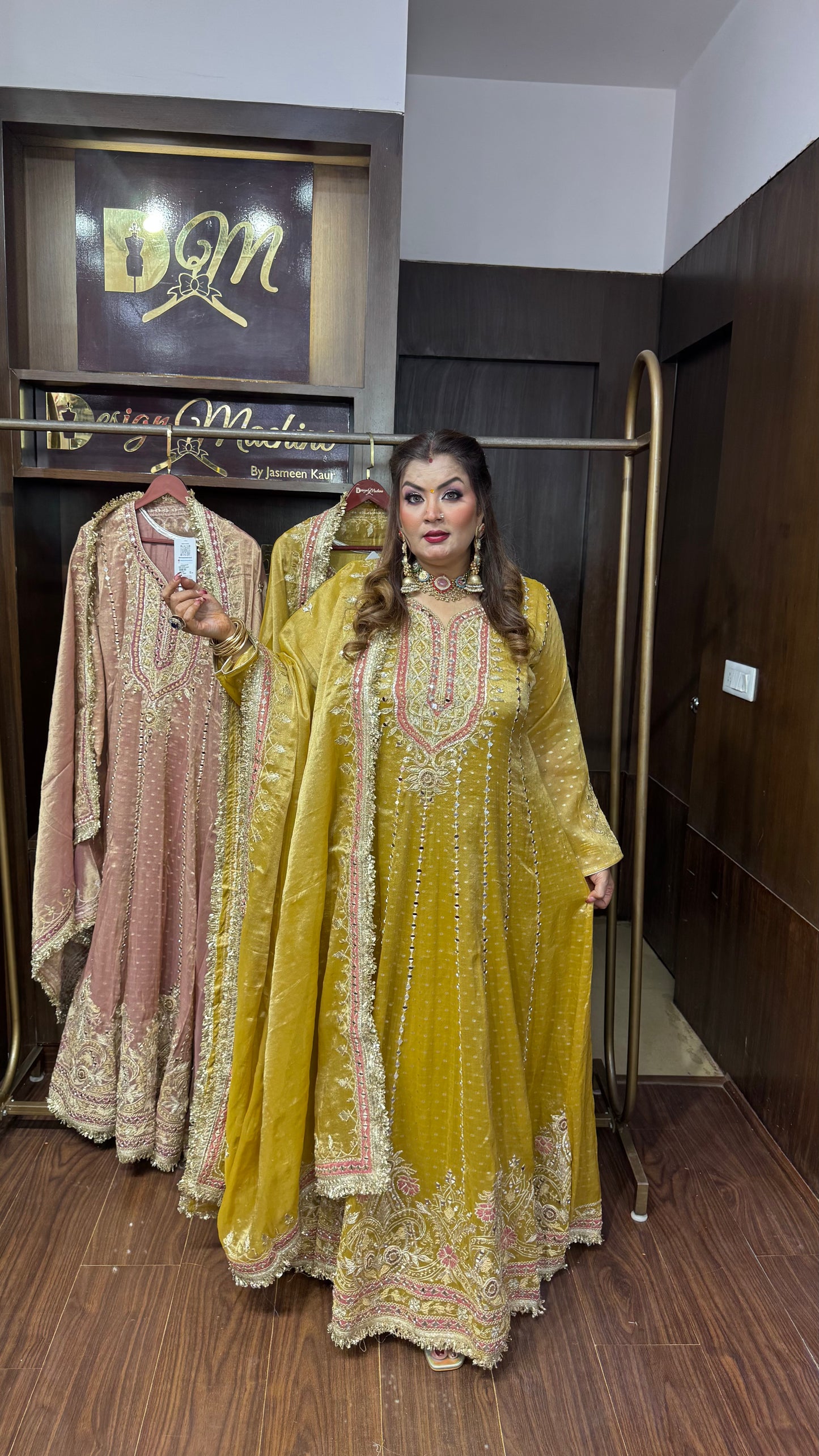 Irina (Glass Tissue Anarkali Suit)