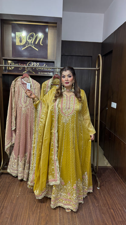 Irina (Glass Tissue Anarkali Suit)