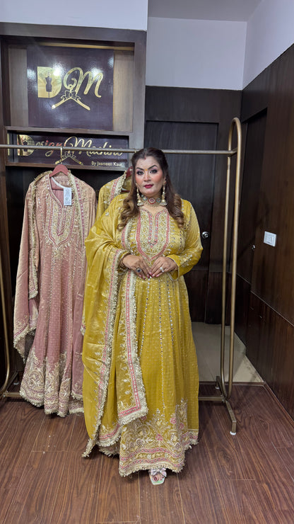 Irina (Glass Tissue Anarkali Suit)