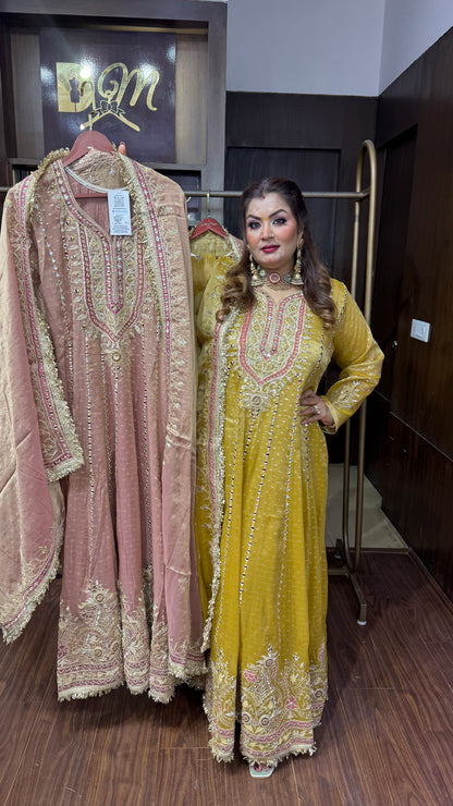 Irina (Glass Tissue Anarkali Suit)