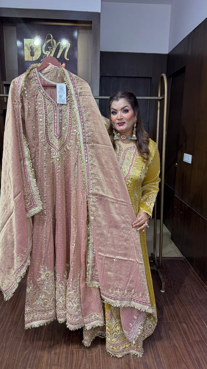 Irina (Glass Tissue Anarkali Suit)