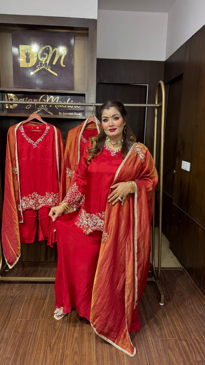 Harleen (Pure Crepe Suit)