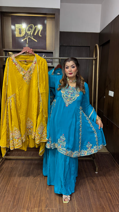 Harshita (Pure Crepe Suit)