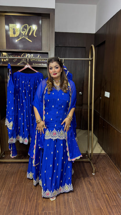 Harleen (Chinnon Crepe Lehenga)