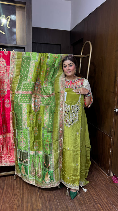 Elina Georgette Suit