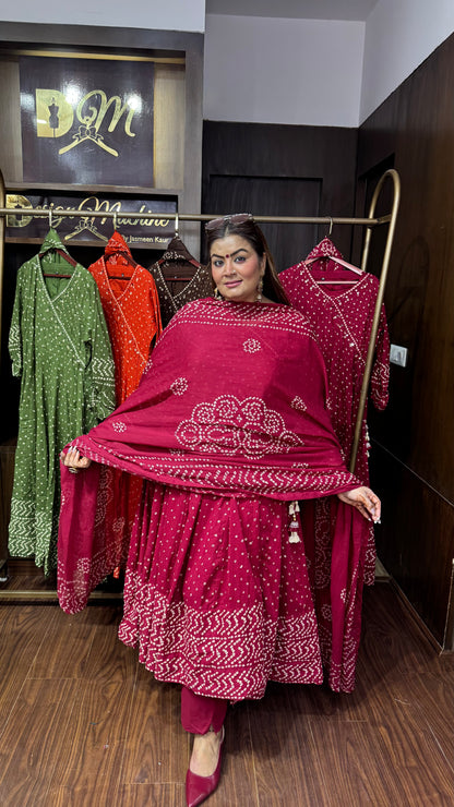 Nayra Cotton Anarkali Suit
