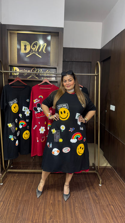 Rovyra (Imported Fabric Dress)
