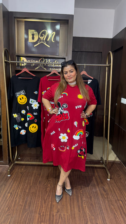 Rovyra (Imported Fabric Dress)