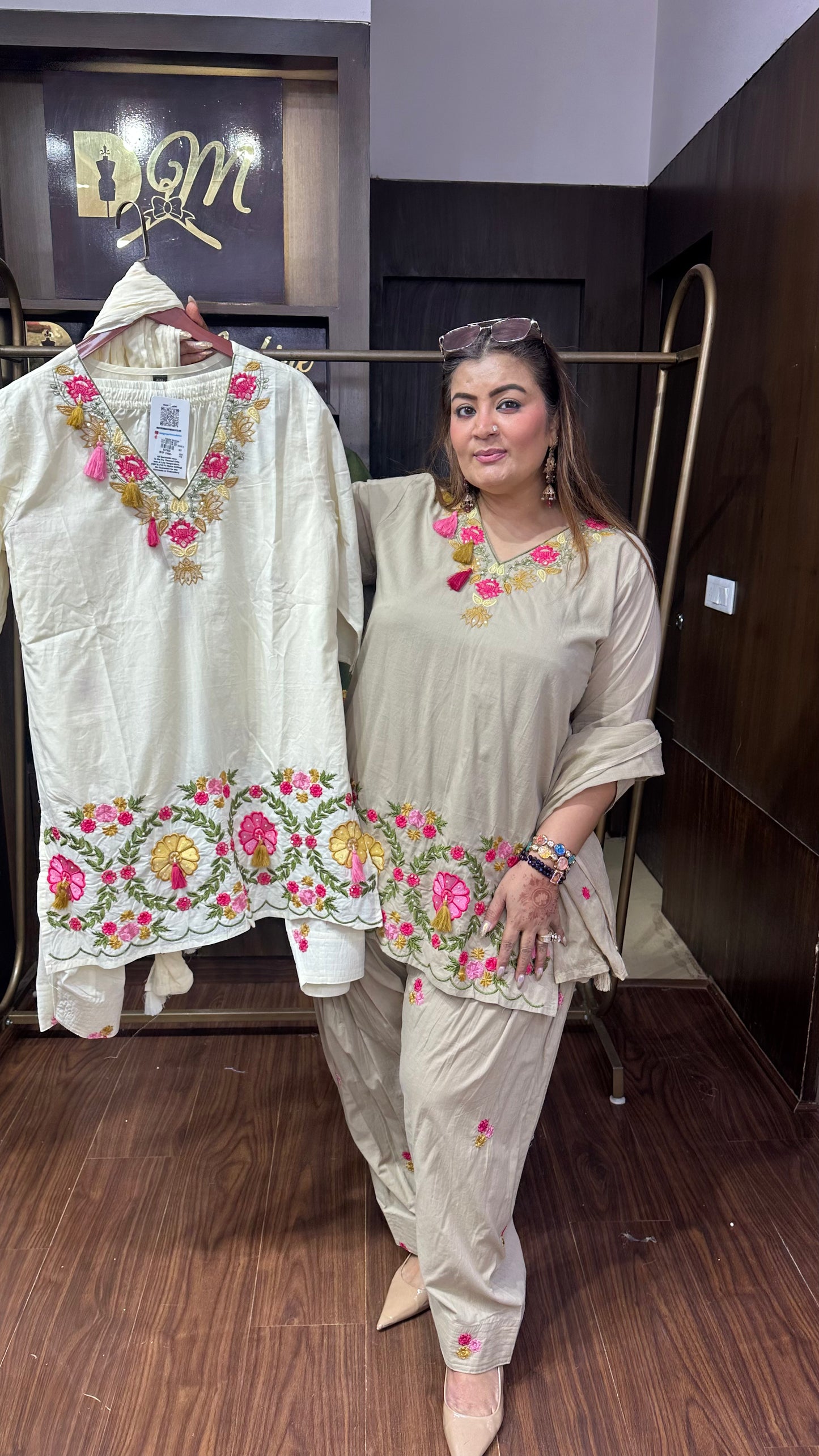 Zareen Cotton Farshi Salwar Suit