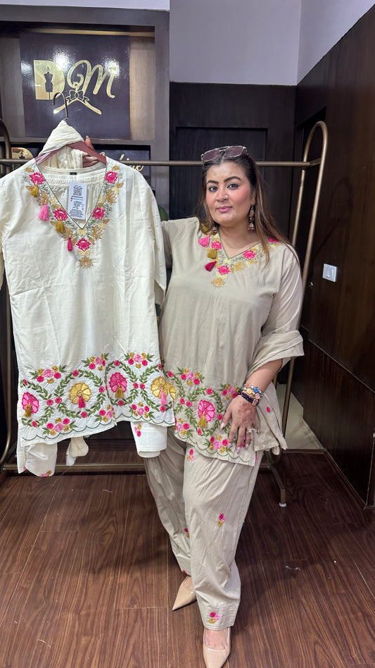Zareen Cotton Farshi Salwar Suit