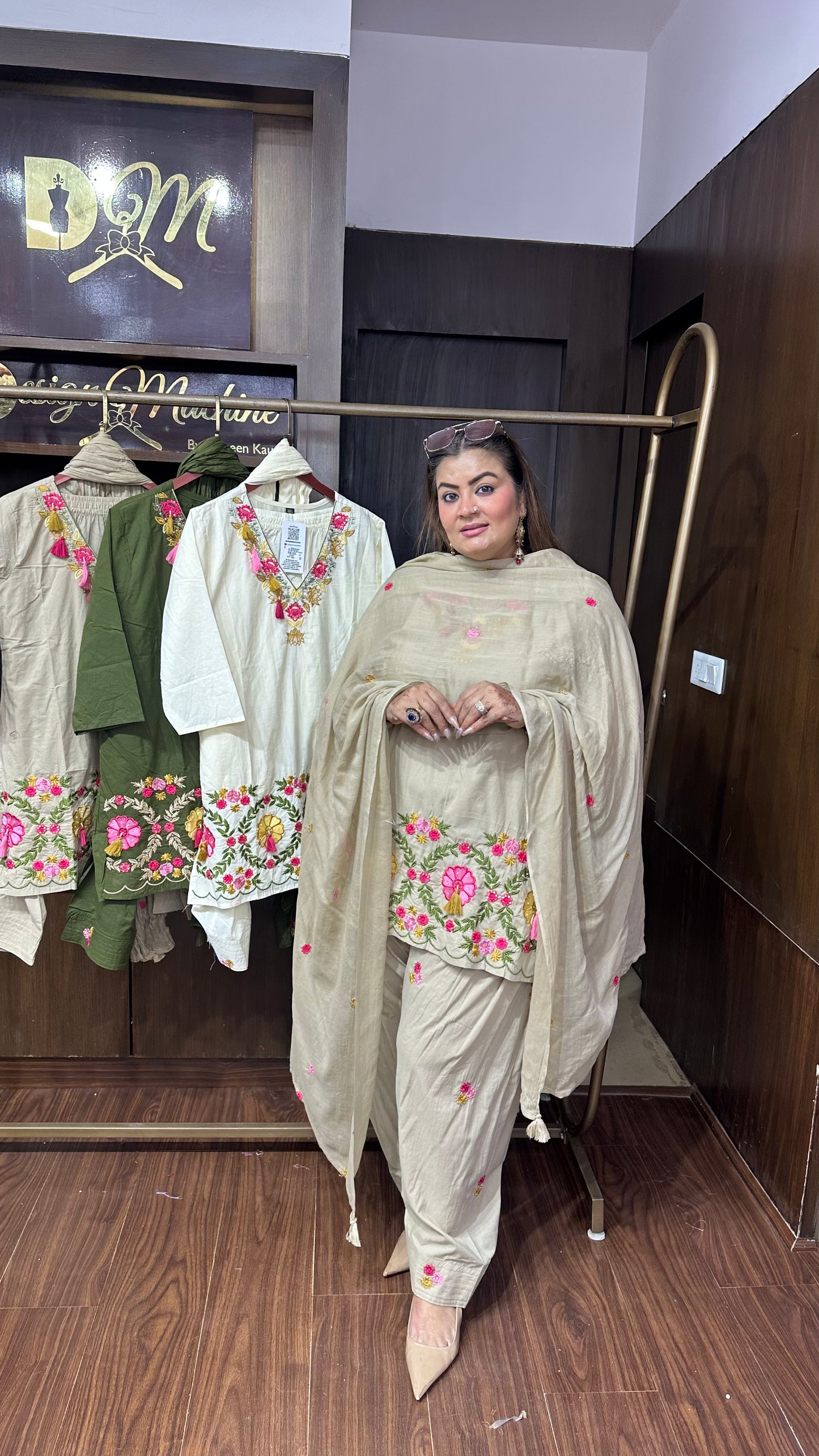 Zareen Cotton Farshi Salwar Suit