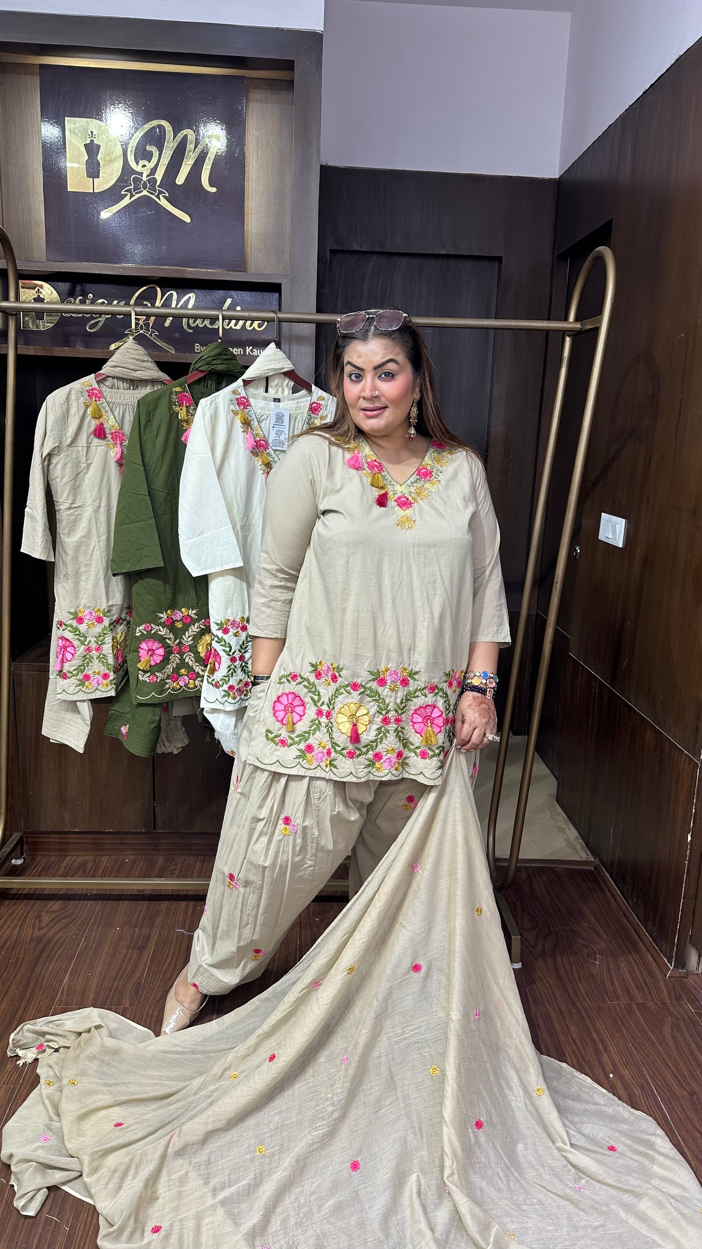 Zareen Cotton Farshi Salwar Suit