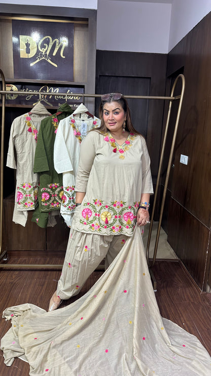 Zareen Cotton Farshi Salwar Suit
