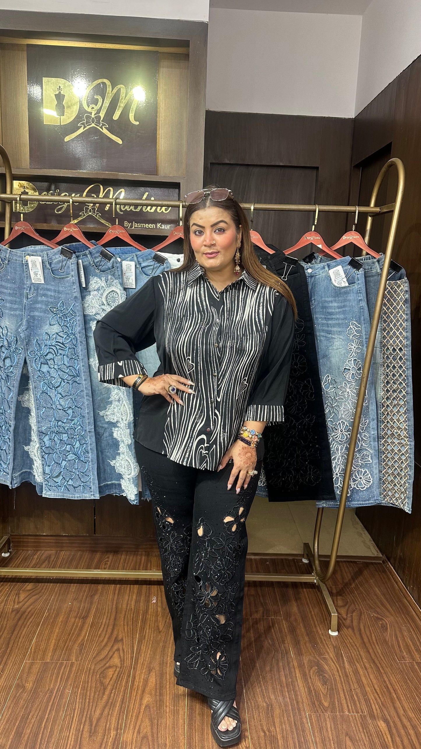 Aarvi Pure Crepe Shirt