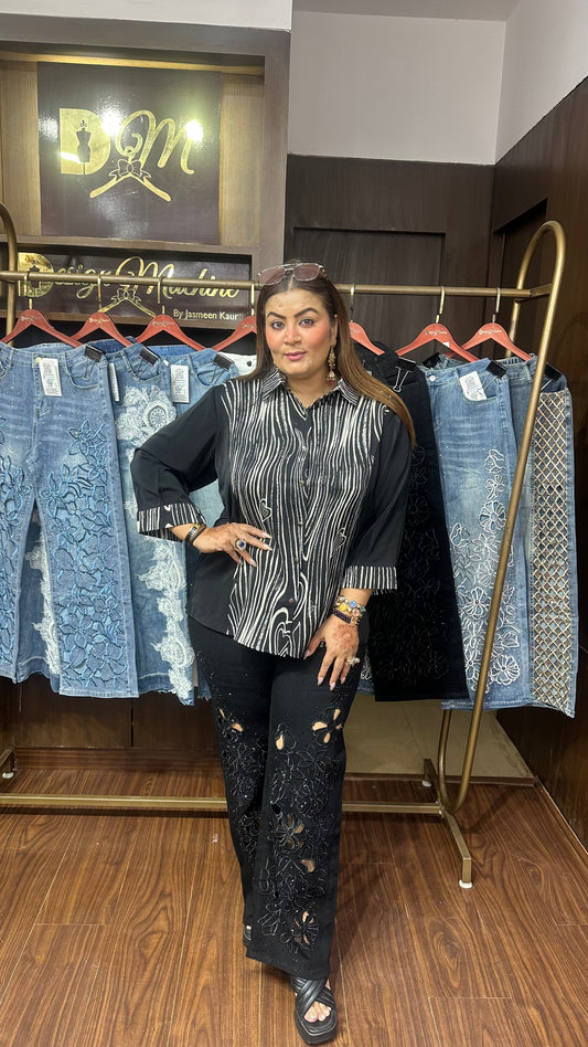 Aarvi Pure Crepe Shirt