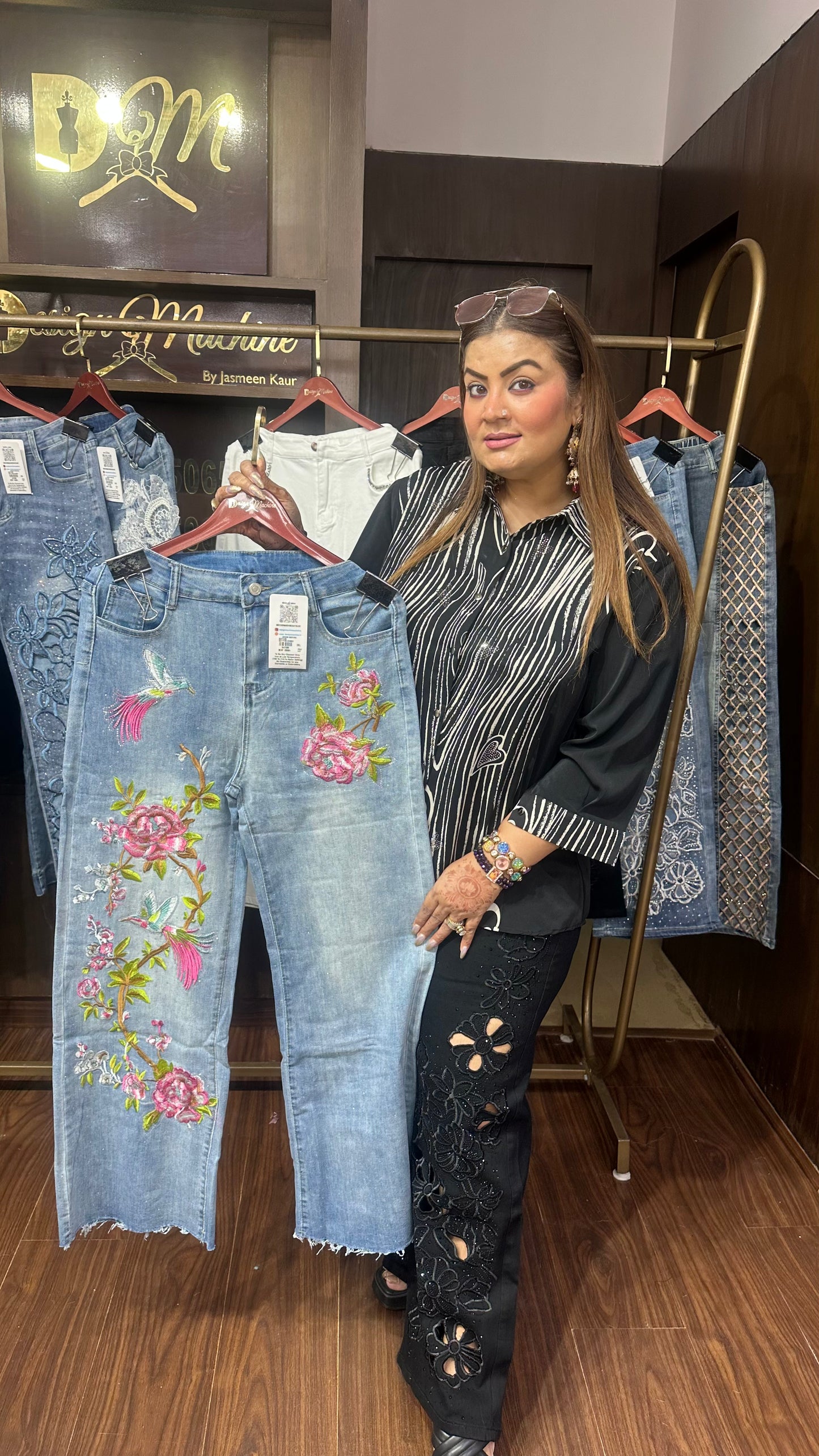 Avenza Denim Pants