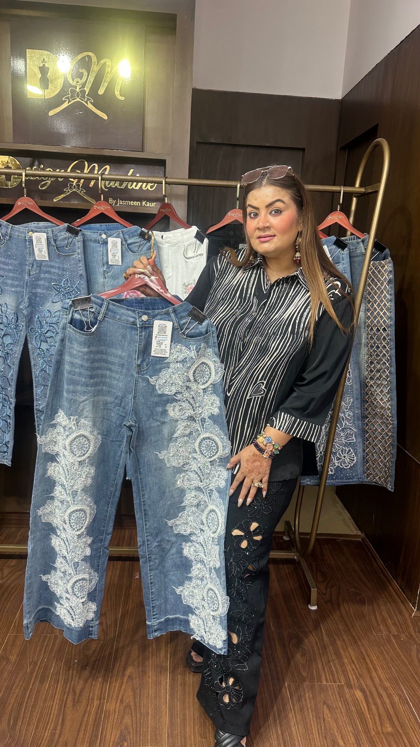 Avenza Denim Pants