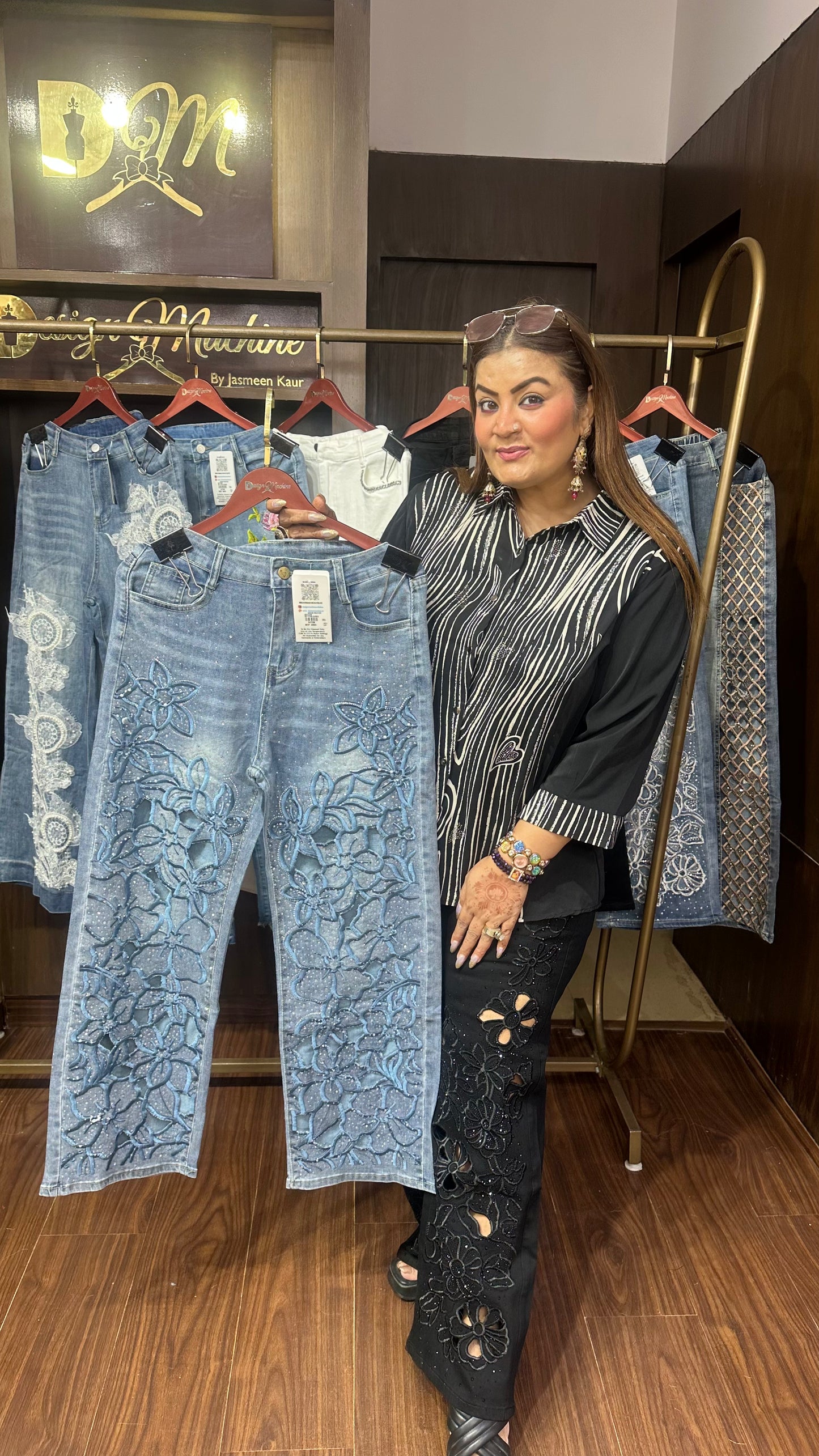 Avenza Denim Pants