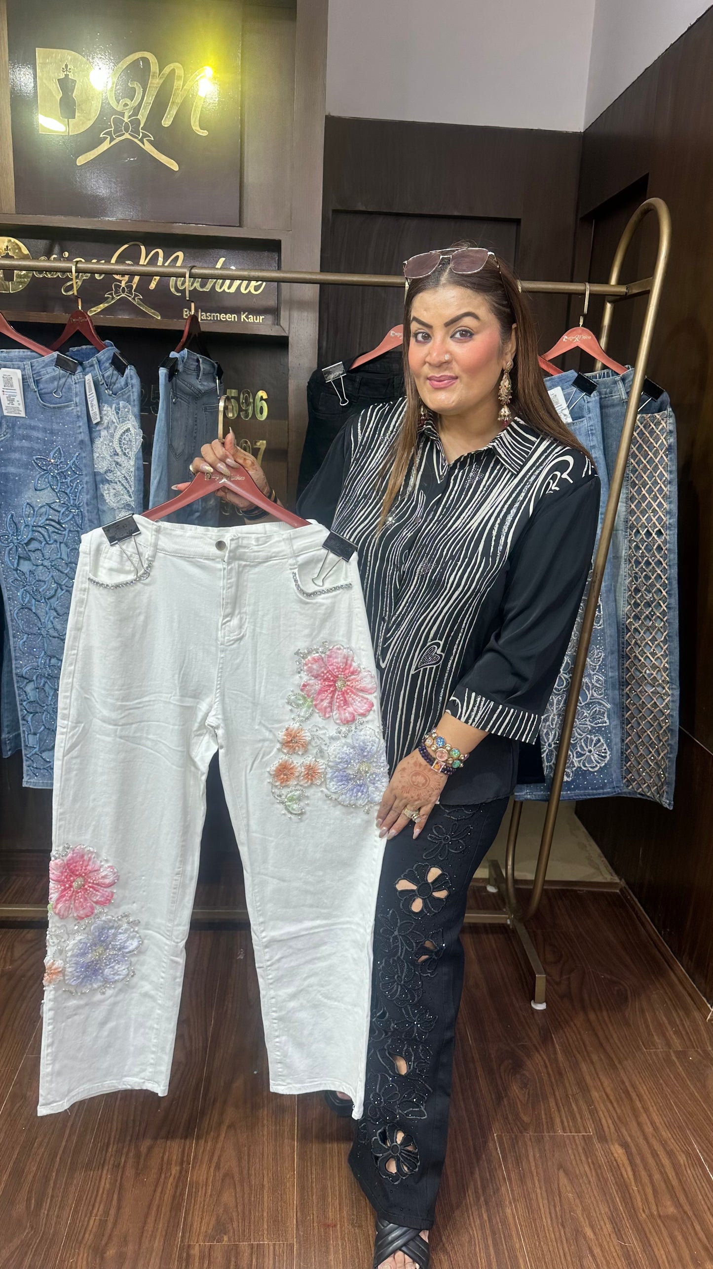 Avenza Denim Pants