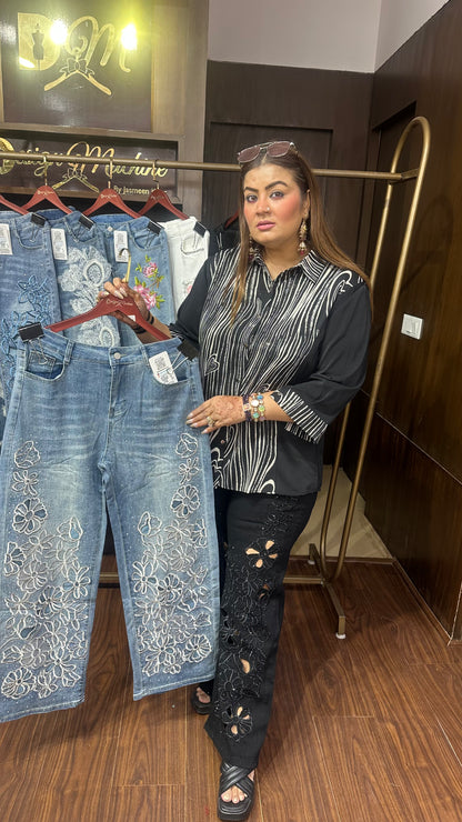Avenza Denim Pants