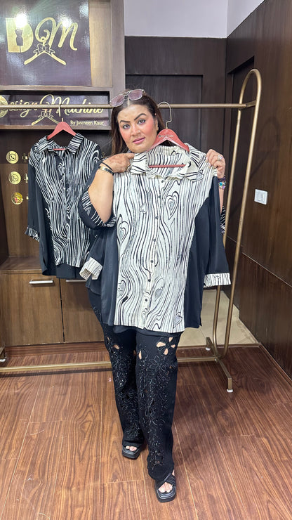 Aarvi Pure Crepe Shirt