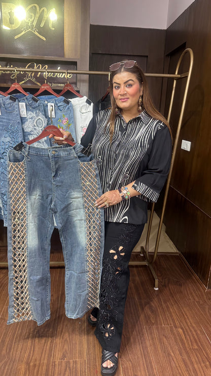 Avenza Denim Pants