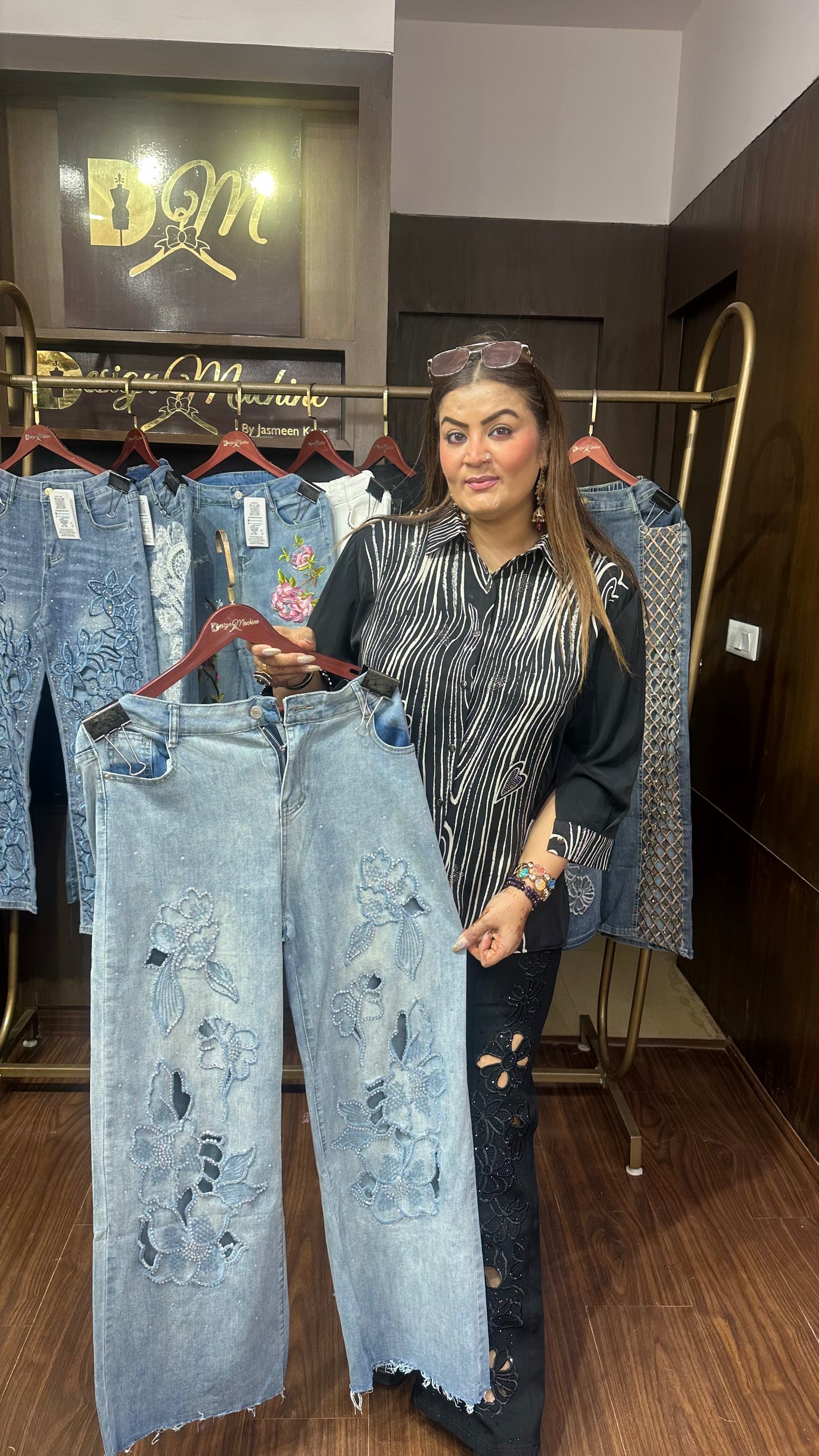 Avenza Denim Pants