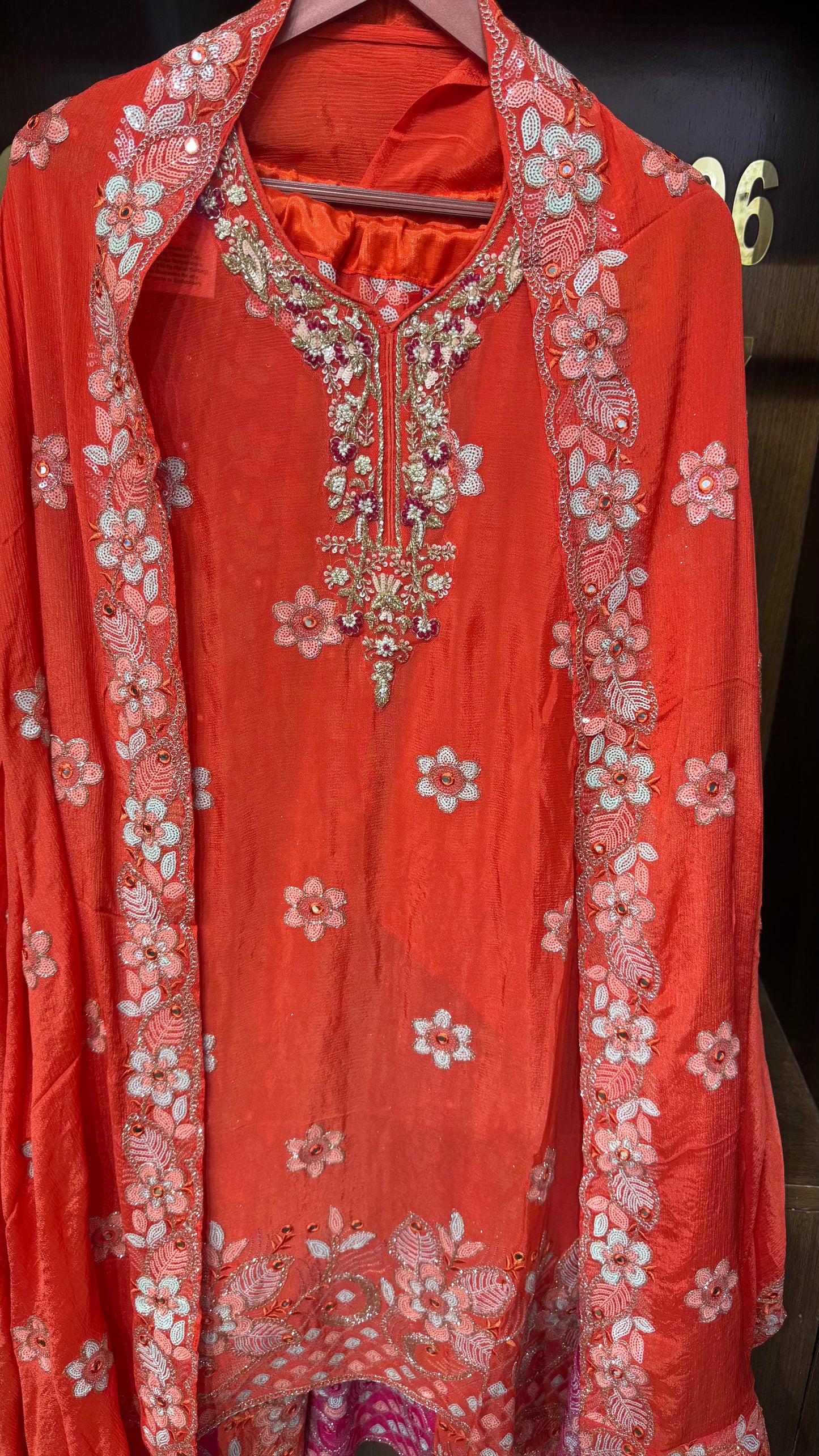 Zaria Chinon Sharara Suit