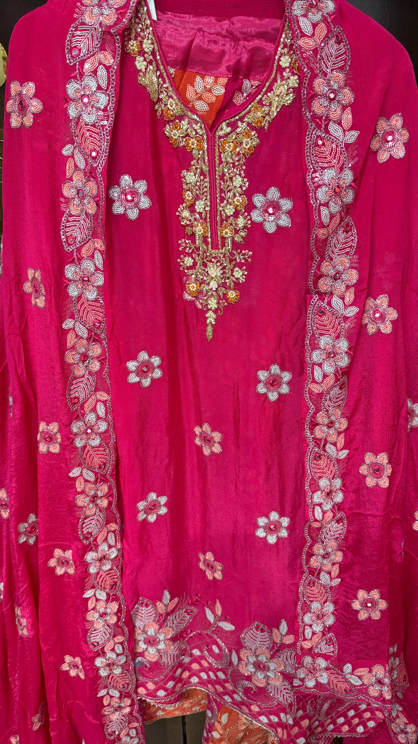 Zaria Chinon Sharara Suit
