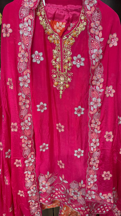 Zaria Chinon Sharara Suit