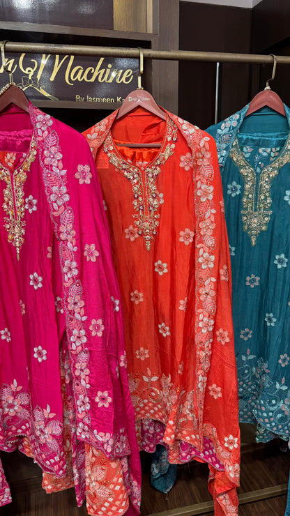Zaria Chinon Sharara Suit