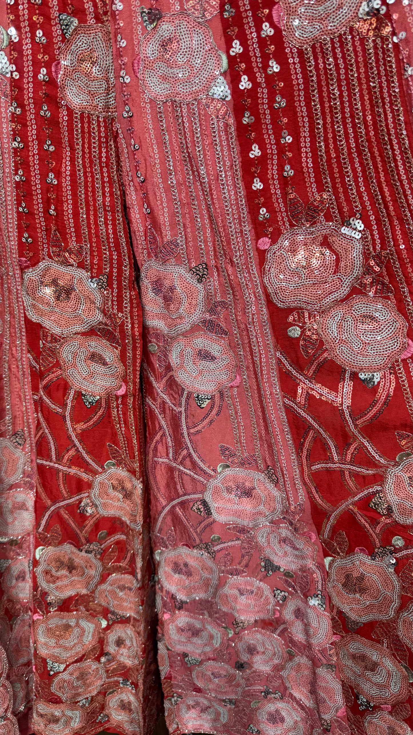 Meher Pure Chinon Sharara Suit