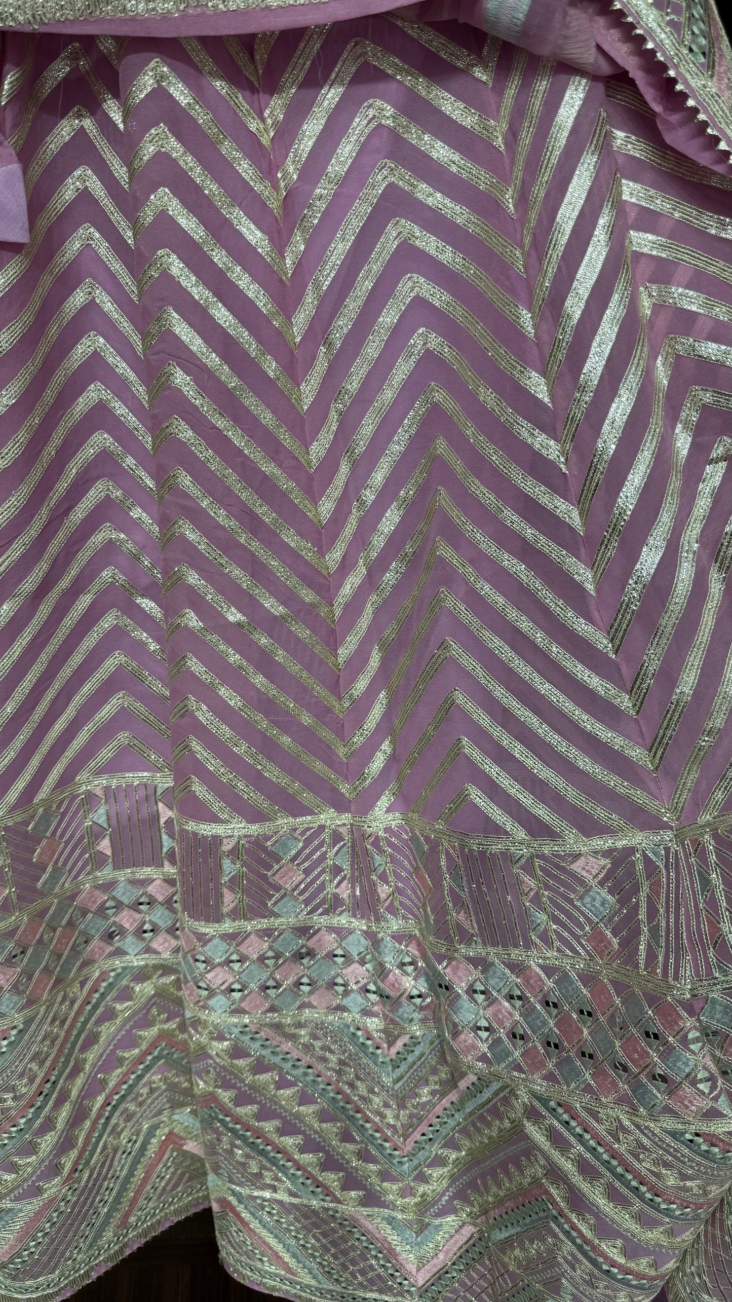 Elaira Georgette Skirt Suit