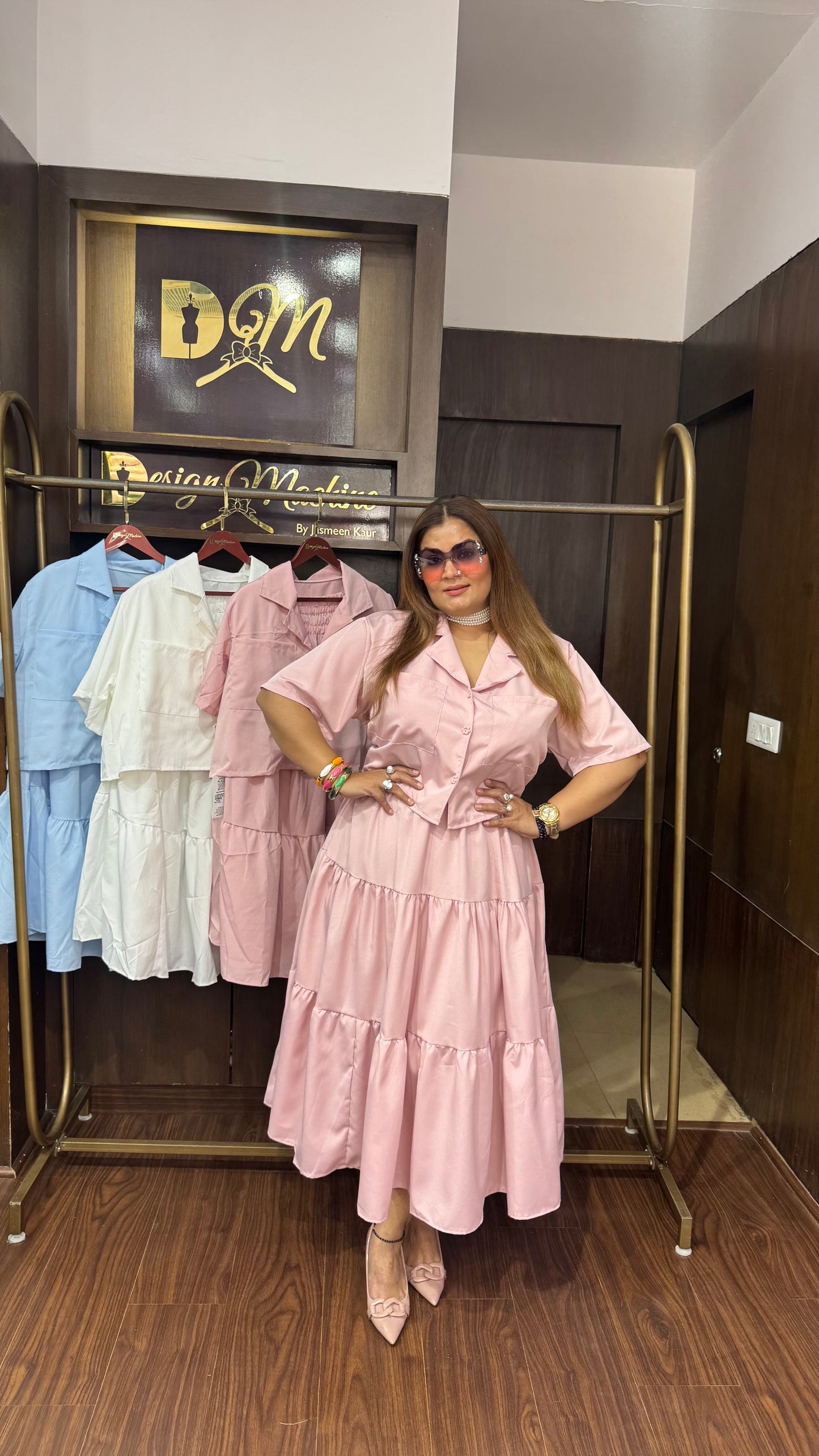 Arzaya (Korean Fabric 2 Piece Skirt & Top)