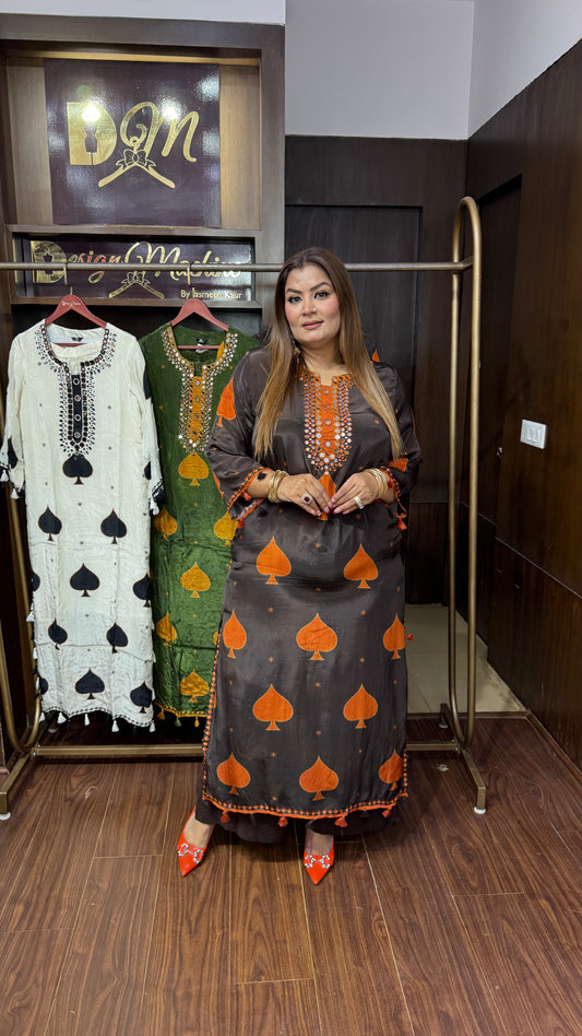 Hitakshi (Pure Crepe Fabric Long Cordset)