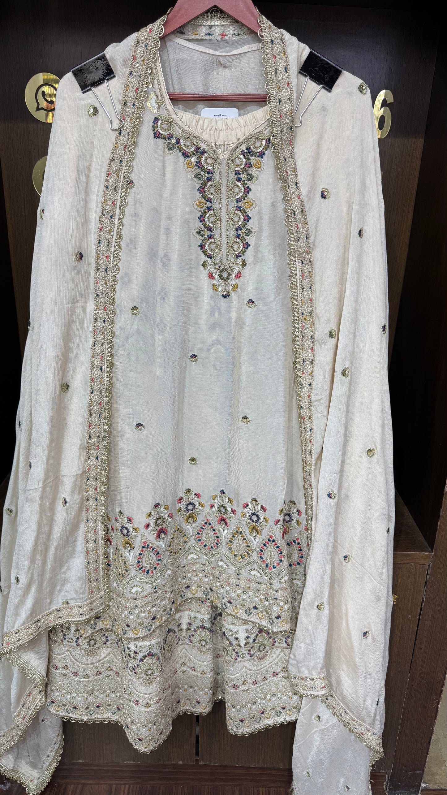 Zylena (Semi-Stitched Sharara Suit)
