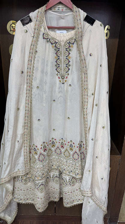 Zylena (Semi-Stitched Sharara Suit)