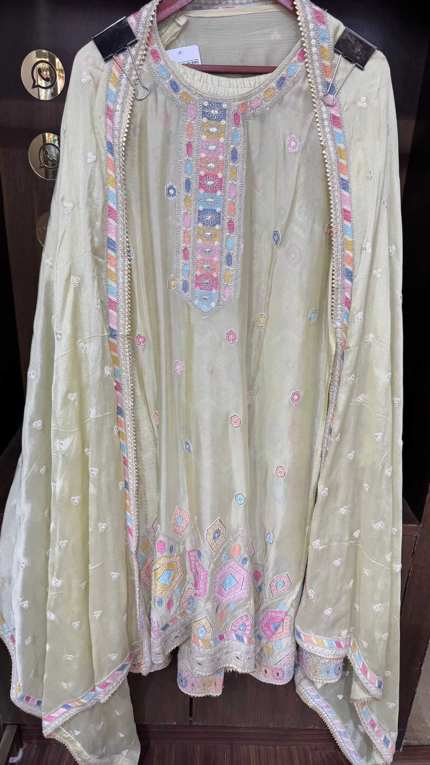 Orelisse (Semi-Stitched Sharara Suit)