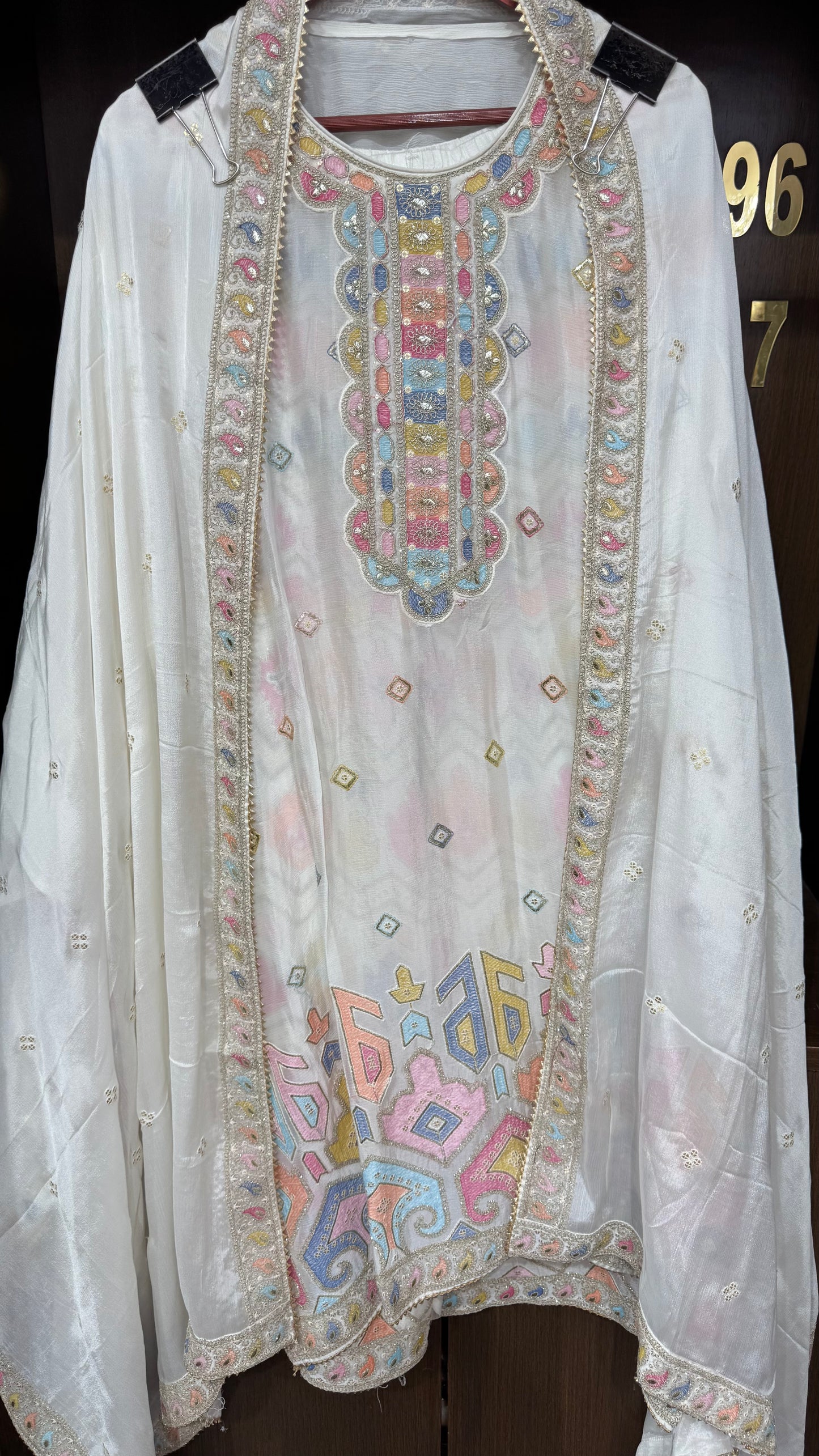 Orelisse (Semi-Stitched Sharara Suit)