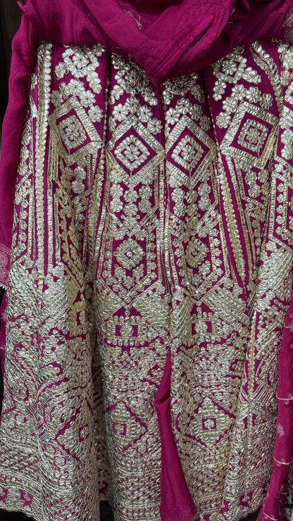 Avorina (Chinnon Semi-Stitched Sharara Suit)