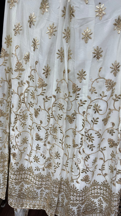Velissae (Chinnon Semi-Stitched Sharara Suit)